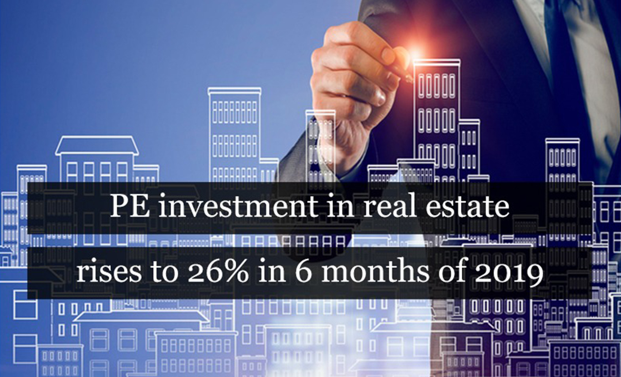 PE Investment Rises To 26% In Real Estate In The First Half Of 2019